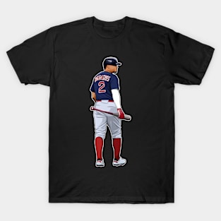 Xander Bogaerts #2 Walks Back T-Shirt